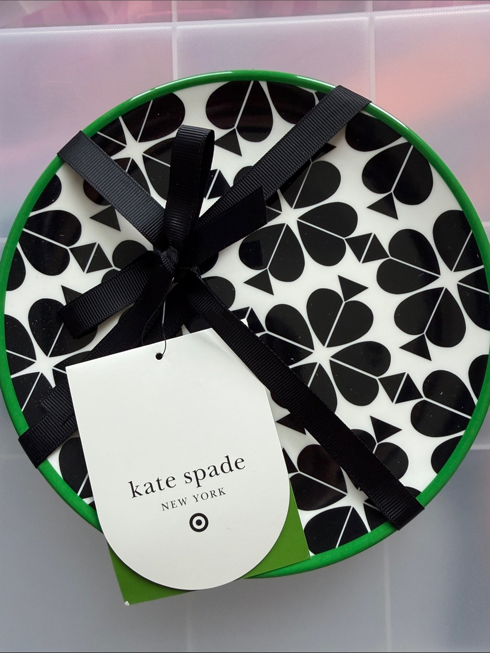 kate spade x target salad plate set, 4-piece NWT